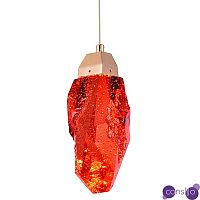Подвесной светильник Soar Hanging Lamp Brass Red Красный