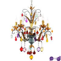 Люстра Colored Glass Pendant Chandelier 55