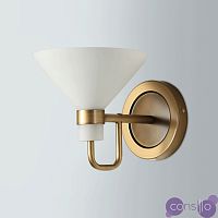 Настенная лампа-бра в стиле постмодерн со стеклянным плафоном TRATT WALL