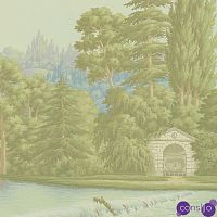 Обои ручная роспись English Landscape Pastel on scenic paper