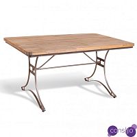 Cтол Industrial Metal Rust Rectangular Table
