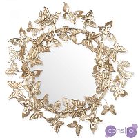 Декоративное настенное панно с зеркалом Butterflies