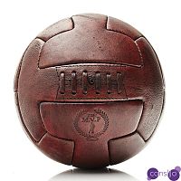 Футбольный Мяч из коричневой Кожи RETRO HERITAGE BROWN LEATHER T SOCCER BALL