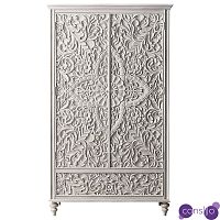 Шкаф Indian Antique White Furniture Cabinet белый