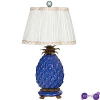 Настольная лампа с абажуром Pineapple Blue Table Lamp