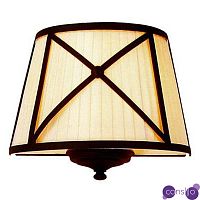 Бра Provence Lampshade Light Brown Wall Lamp