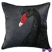 Декоративная подушка Black Swan II Cushion Черная