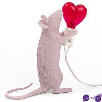 Настольная лампа Seletti Mouse Step Love USB