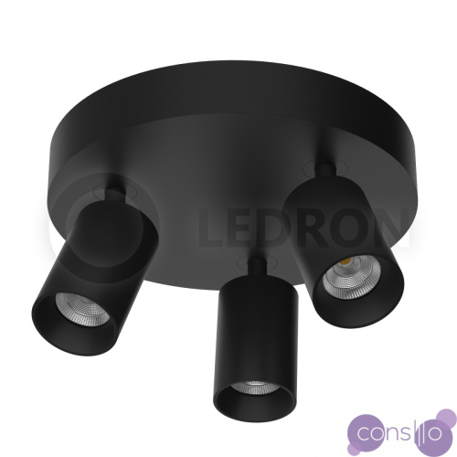 Накладной светодиодный светильник LeDron SAGITONY R3 R60 Black