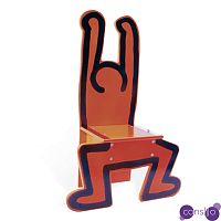 Детский стул Chaise Keith Haring Dancer Vilac Красный
