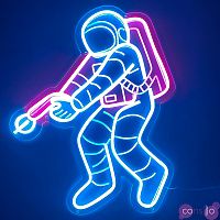 Неоновая настенная лампа Astronaut Neon Wall Lamp