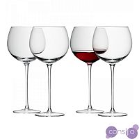 Набор из 4 круглых бокалов для вина 570 мл Wine