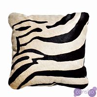 Подушка меховая Zebra