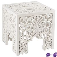 Приставной стол Side Table White lace