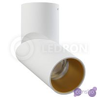Накладной светодиодный светильник LeDron CSU0809 WHITE-GOLD