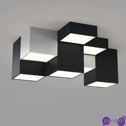 Комбинация из 9-ти геометрических потолочных светильников Nine Geometric Lamps