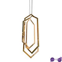 Дизайнерский Подвесной Светильник ORBIS Hexagon Geometric Modern Chandelier Studio Endo Gold
