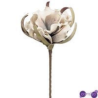 Декоративный искусственный цветок Пион зимний