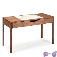 Письменный стол с ящиком деревянный с мраморной отделкой CP1806-DK от Angel Cerda