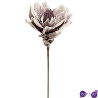 Декоративный искусственный цветок Лотос фиолетовый