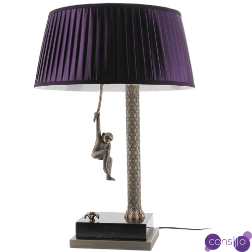 Настольная лампа Джунгли Table Lamp Jungle Purple