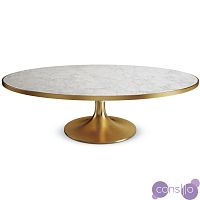 Обеденный стол Marble in Metal Dining Table