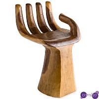 Стул из массива дерева в виде руки God's Hand Chair