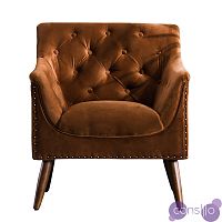 Кресло Terracotta Velvet Armchair
