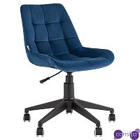 Мягкое компьютерное кресло Plushe Blue