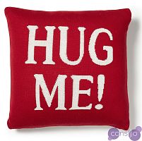 Декоративная подушка Hug me RED