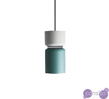 Подвесной светильник копия ASPEN S17 by B.Lux D17 (белый+зеленый)