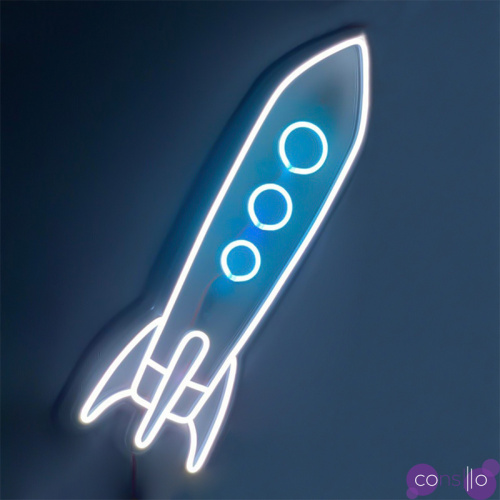 Неоновая настенная лампа Rocket Neon Wall Lamp