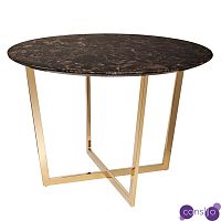 Обеденный стол Dining table Jacques round Brown