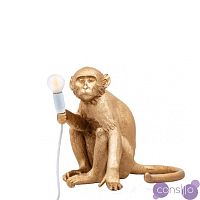 Настольный светильник копия Monkey by Seletti (золотой)