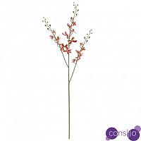 Декоративный искусственный цветок Red Orchid