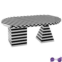 Обеденный стол Dining Table Striped Geometry