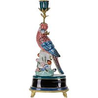 Подсвечник Red Blue Parrot Candlestick L or R