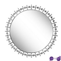 Зеркало Crystal Inserts Round Mirror