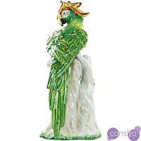 Статуэтка Porcelain Green Parrot