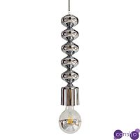 Подвесной светильник металлический хром Spherical Beads Chrome