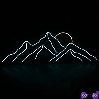 Неоновая настенная лампа Mountains Neon Wall Lamp