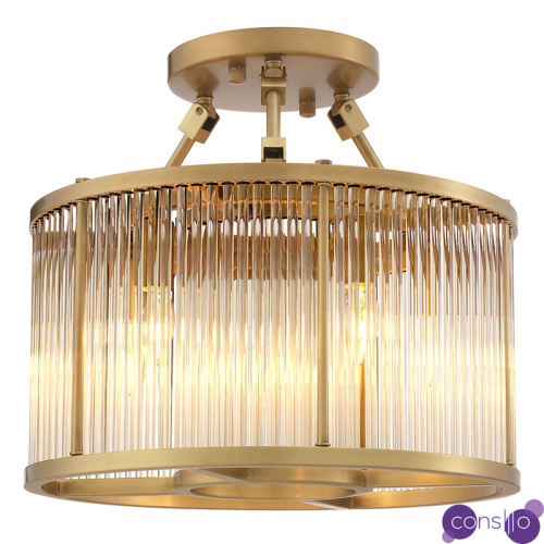 Потолочный светильник Eichholtz  Ceiling Lamp Bernardi S Brass
