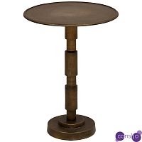 Приставной круглый металлический стол Thanh Side Table