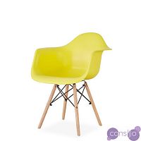 Стул-кресло DAW Eames by Vitra (желтый)