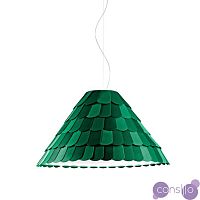Подвесной светильник копия Roofer F12 by Benjamin Hubert (зеленый)