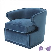 Кресло Eichholtz Chair Dorset Blue