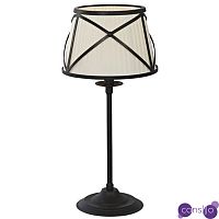 Настольная лампа с абажуром Provence Lampshade Light Brown Table Lamp