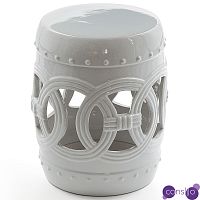 Керамический табурет Ceramic Chair white