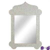Зеркало Bone Inlay Dome Mirror