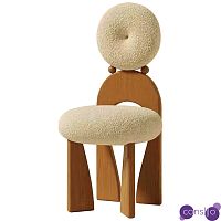 Стул Adem Boucle Wood Chair